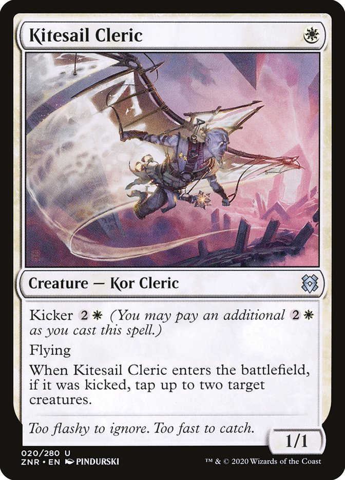 Kitesail Cleric [Zendikar Rising] | Pegasus Games WI