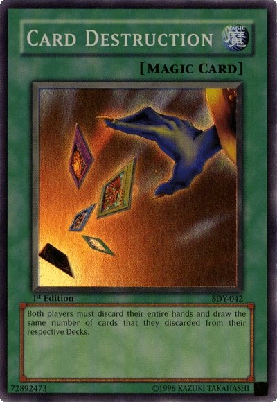 Card Destruction [SDY-042] Super Rare | Pegasus Games WI
