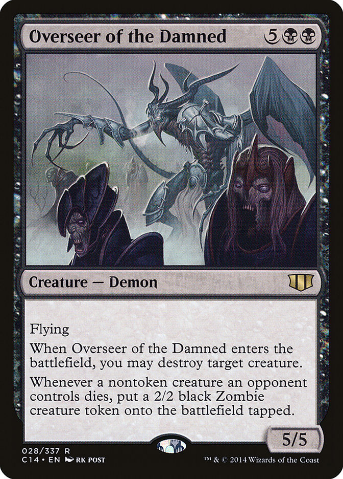 Overseer of the Damned [Commander 2014] | Pegasus Games WI