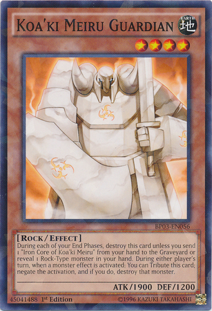 Koa'ki Meiru Guardian (Shatterfoil) [BP03-EN056] Rare | Pegasus Games WI