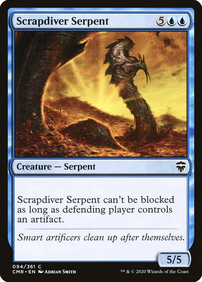 Scrapdiver Serpent [Commander Legends] | Pegasus Games WI