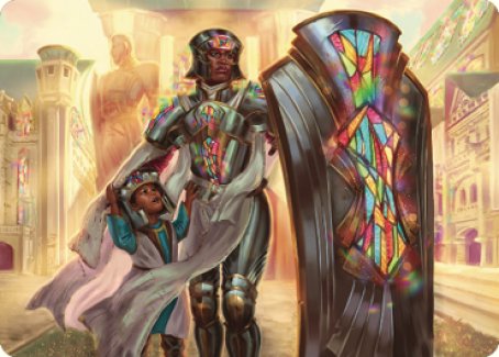 Guardian of New Benalia Art Card [Dominaria United Art Series] | Pegasus Games WI