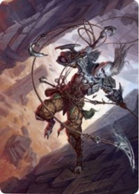 Akiri, Fearless Voyager Art Card [Zendikar Rising Art Series] | Pegasus Games WI