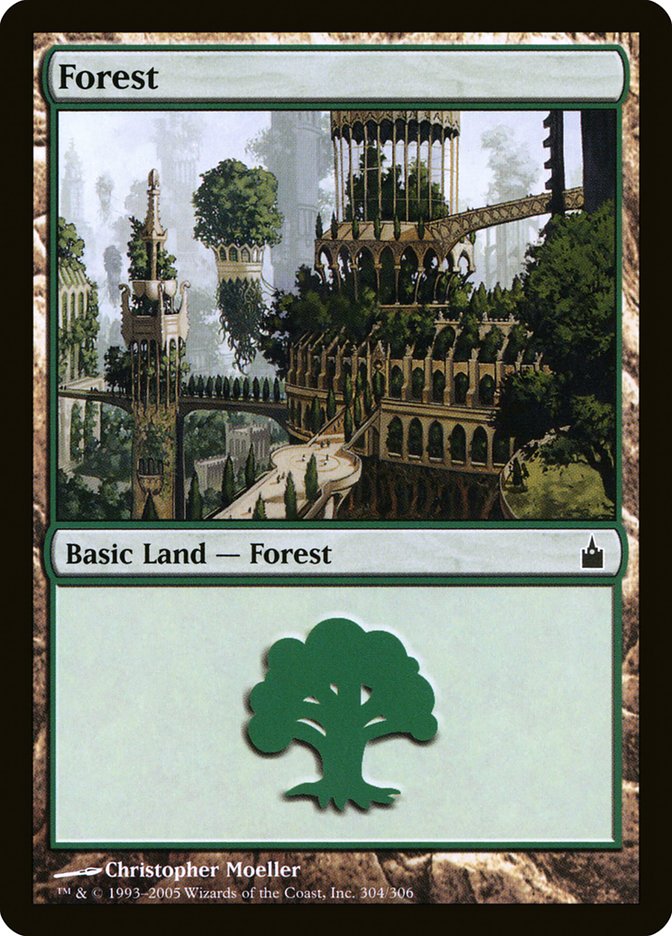 Forest (304) [Ravnica: City of Guilds] | Pegasus Games WI