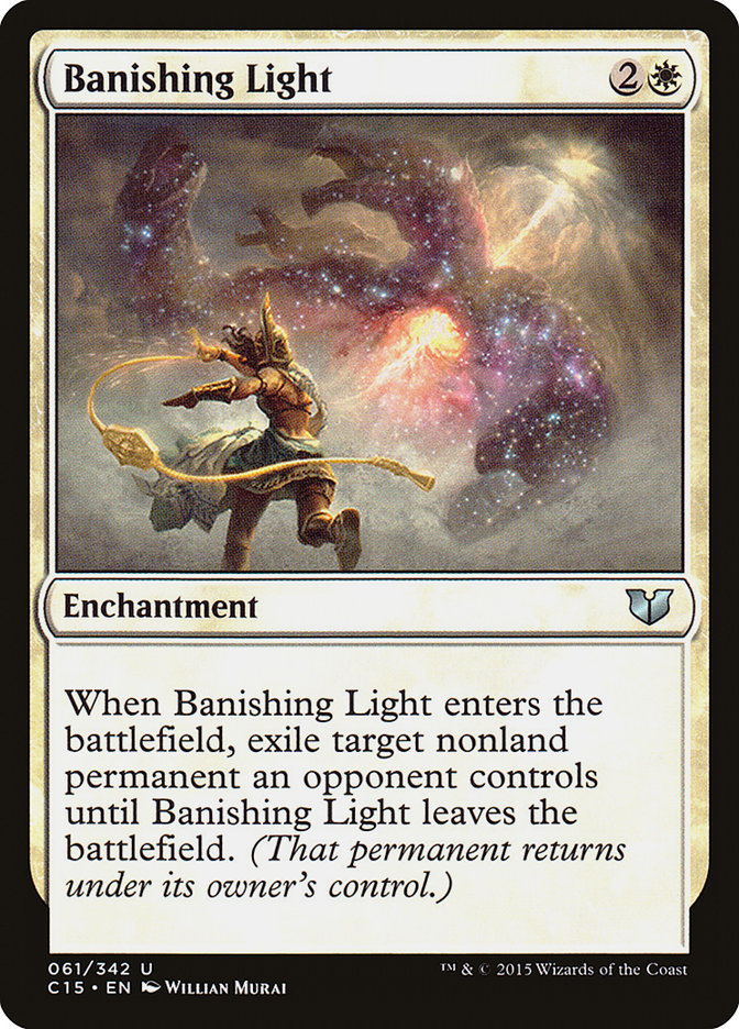 Banishing Light [Commander 2015] | Pegasus Games WI