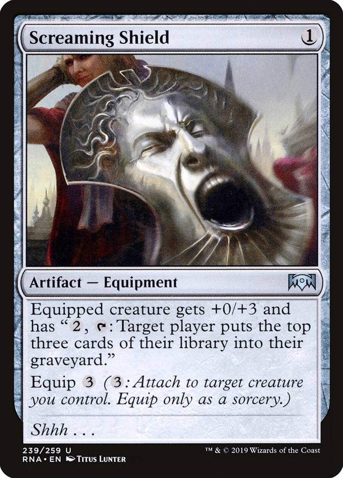 Screaming Shield [Ravnica Allegiance] | Pegasus Games WI