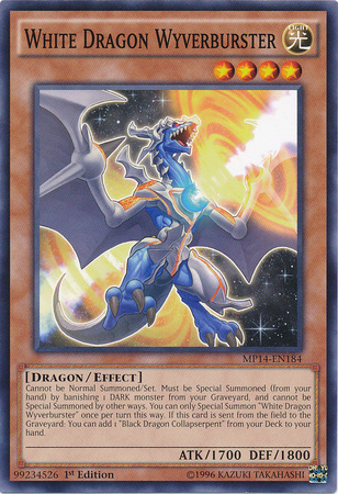 White Dragon Wyverburster [MP14-EN184] Common | Pegasus Games WI