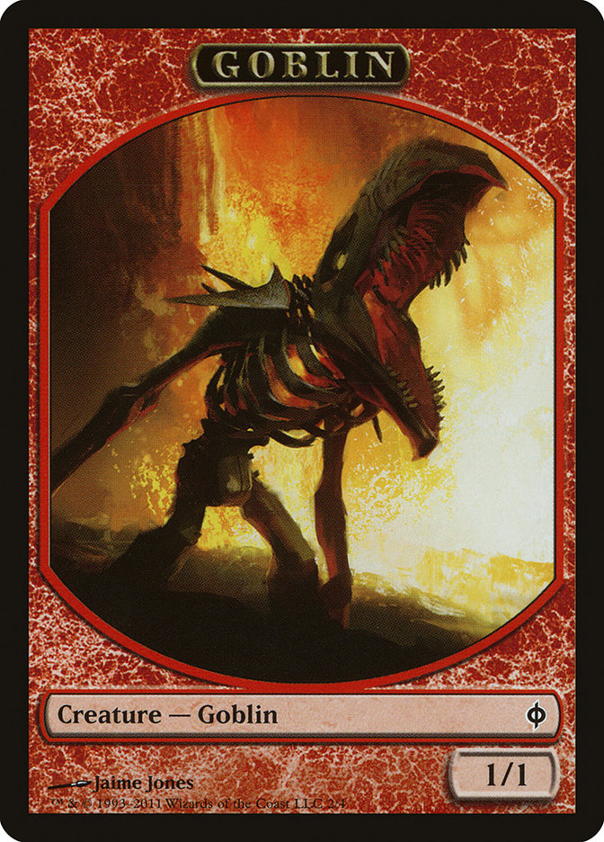 Goblin Token [New Phyrexia Tokens] | Pegasus Games WI