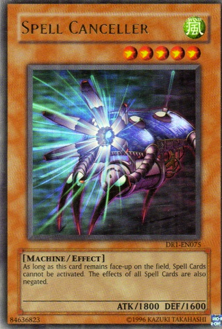 Spell Canceller [DR1-EN075] Ultra Rare | Pegasus Games WI
