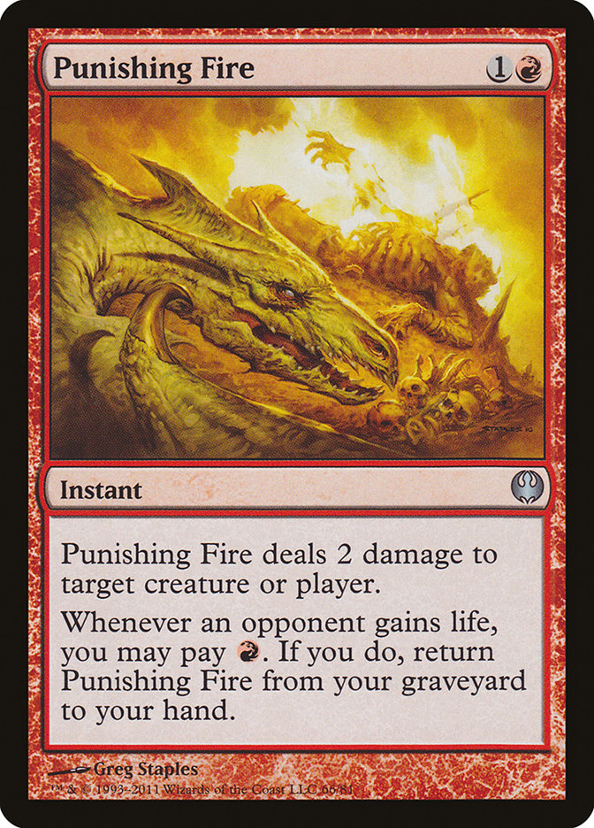 Punishing Fire [Duel Decks: Knights vs. Dragons] | Pegasus Games WI