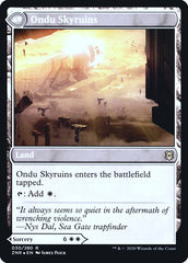 Ondu Inversion // Ondu Skyruins [Zendikar Rising Prerelease Promos] | Pegasus Games WI