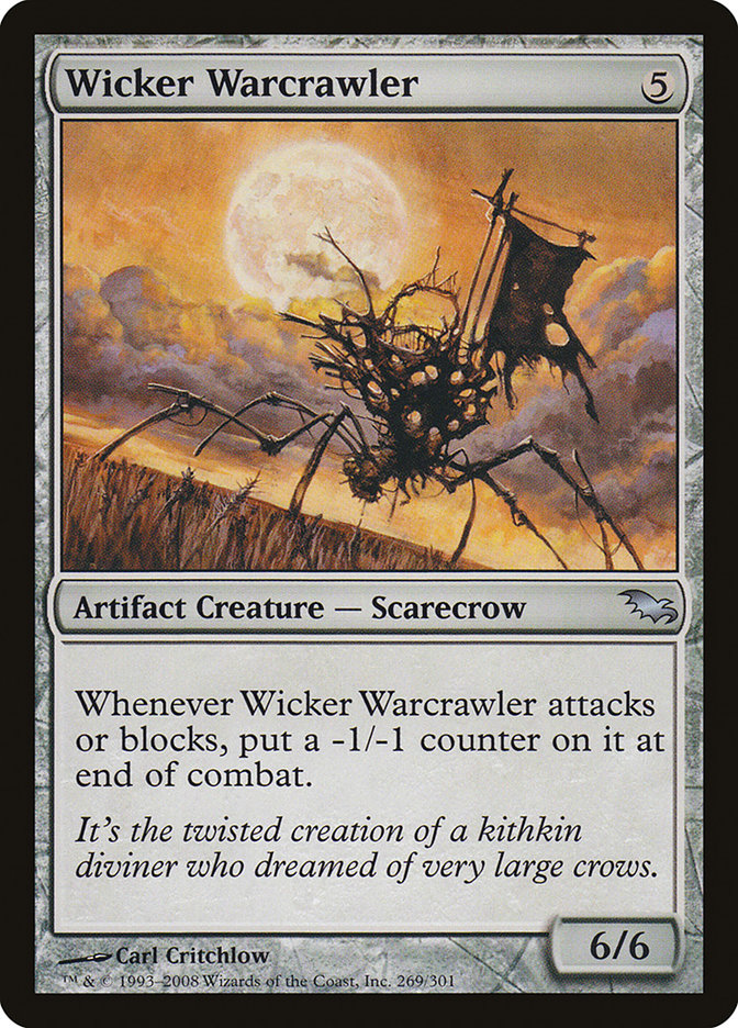 Wicker Warcrawler [Shadowmoor] | Pegasus Games WI