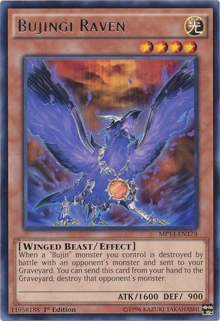 Bujingi Raven [MP14-EN179] Rare | Pegasus Games WI