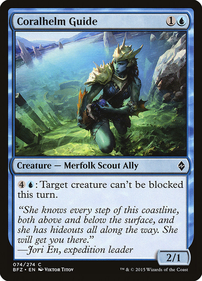 Coralhelm Guide [Battle for Zendikar] | Pegasus Games WI