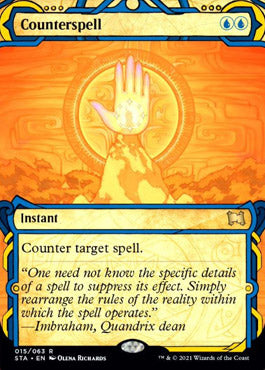 Counterspell (Foil Etched) [Strixhaven: School of Mages Mystical Archive] | Pegasus Games WI