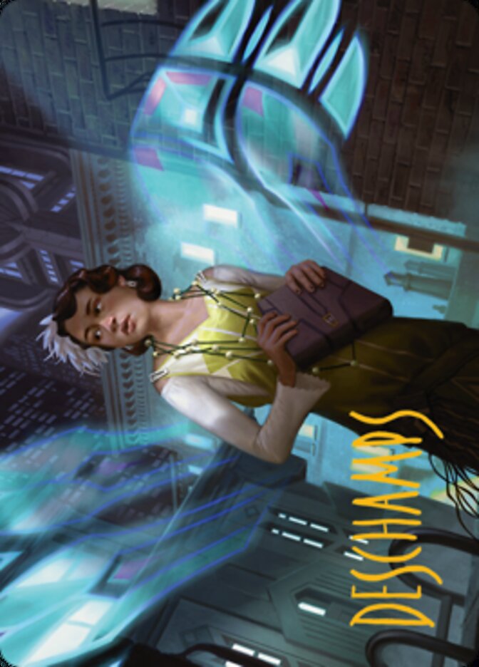 Giada, Font of Hope 1 Art Card (Gold-Stamped Signature) [Streets of New Capenna Art Series] | Pegasus Games WI