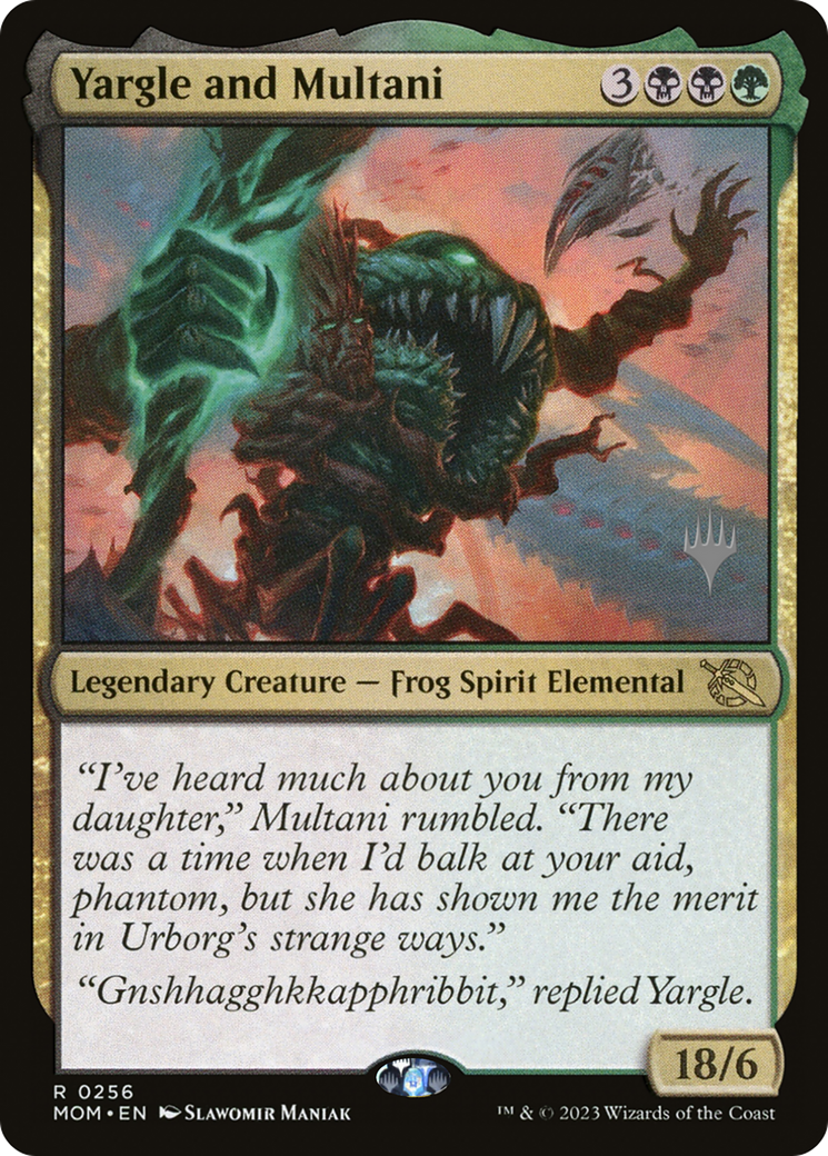 Yargle and Multani (Promo Pack) [March of the Machine Promos] | Pegasus Games WI