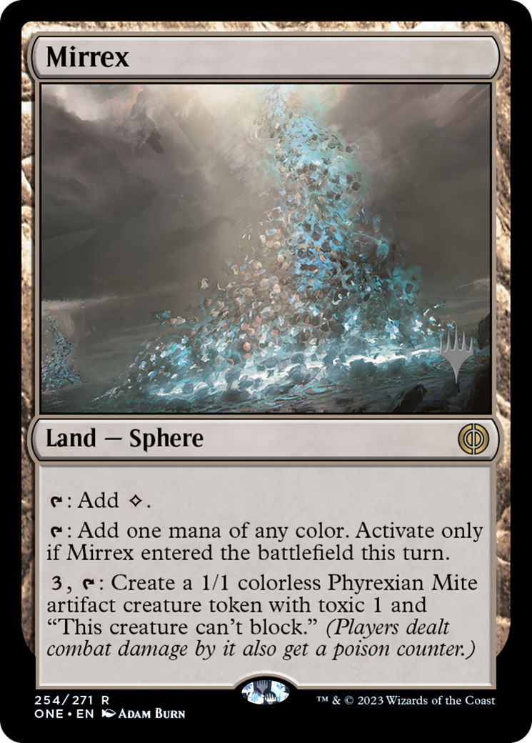 Mirrex (Promo Pack) [Phyrexia: All Will Be One Promos] | Pegasus Games WI