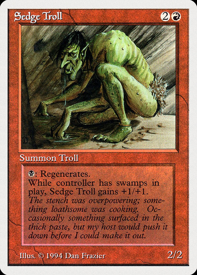 Sedge Troll [Summer Magic / Edgar] | Pegasus Games WI