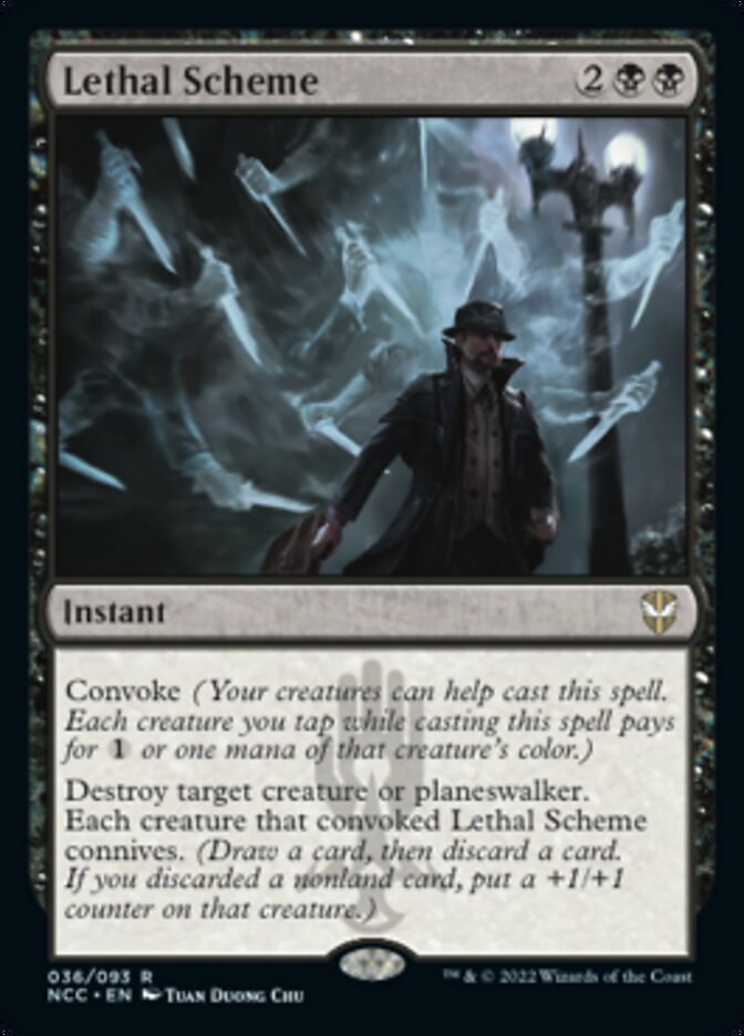 Lethal Scheme [Streets of New Capenna Commander] | Pegasus Games WI