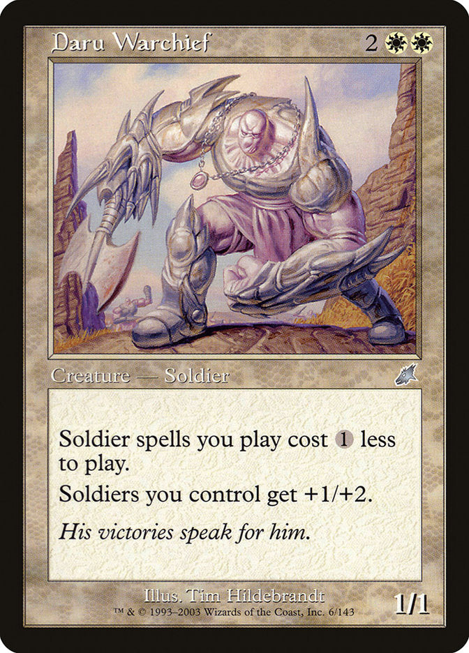 Daru Warchief [Scourge] | Pegasus Games WI