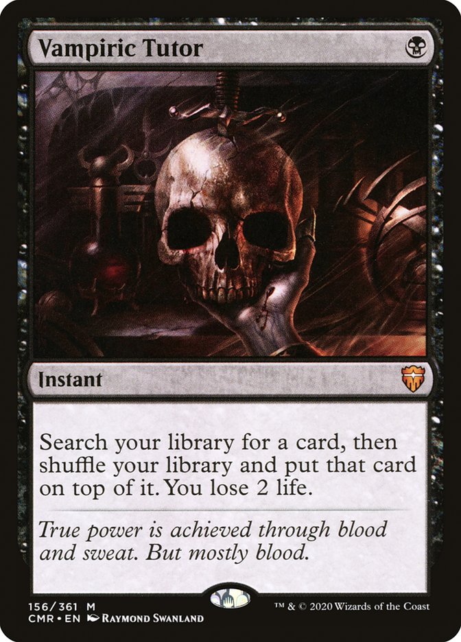 Vampiric Tutor [Commander Legends] | Pegasus Games WI