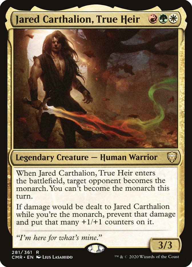 Jared Carthalion, True Heir [Commander Legends] | Pegasus Games WI