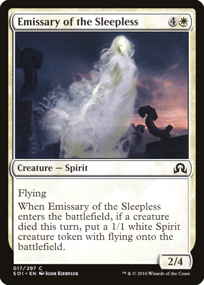 Emissary of the Sleepless [Shadows over Innistrad] | Pegasus Games WI