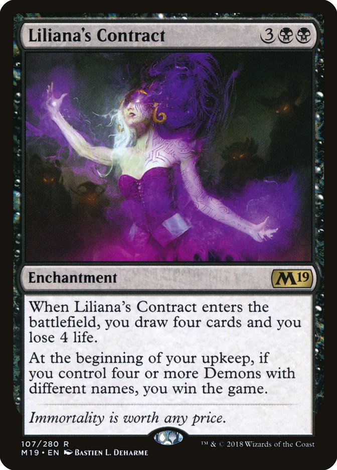 Liliana's Contract [Core Set 2019] | Pegasus Games WI