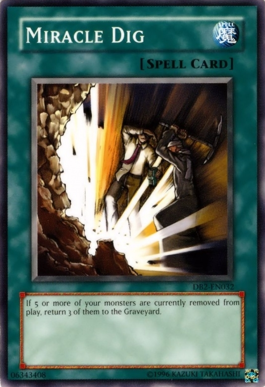Miracle Dig [DB2-EN032] Common | Pegasus Games WI