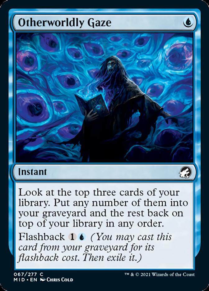 Otherworldly Gaze [Innistrad: Midnight Hunt] | Pegasus Games WI