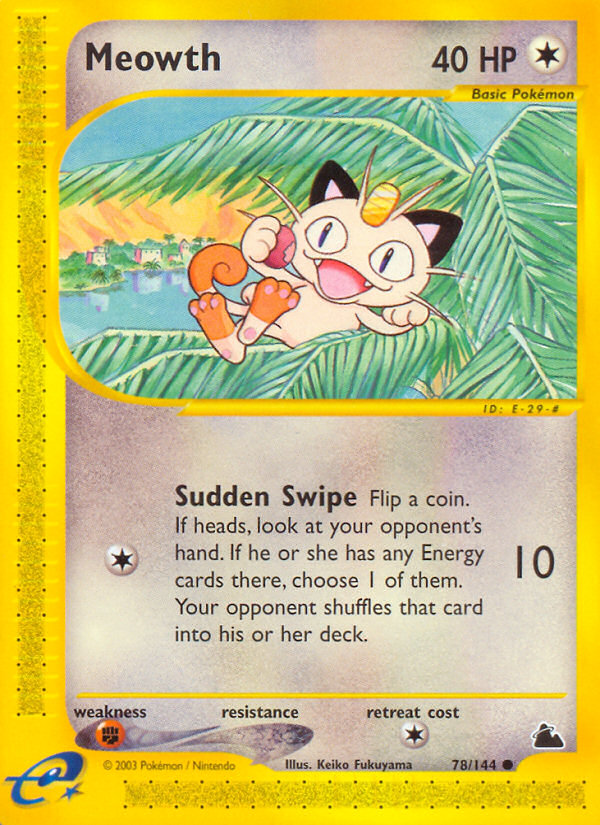 Meowth (78/144) [Skyridge] | Pegasus Games WI