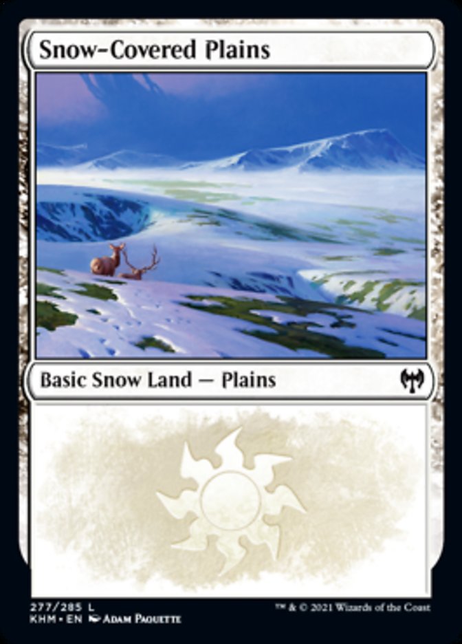Snow-Covered Plains (277) [Kaldheim] | Pegasus Games WI