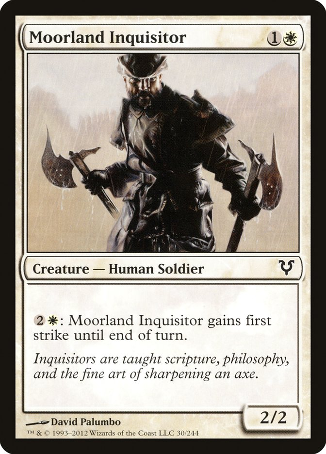 Moorland Inquisitor [Avacyn Restored] | Pegasus Games WI