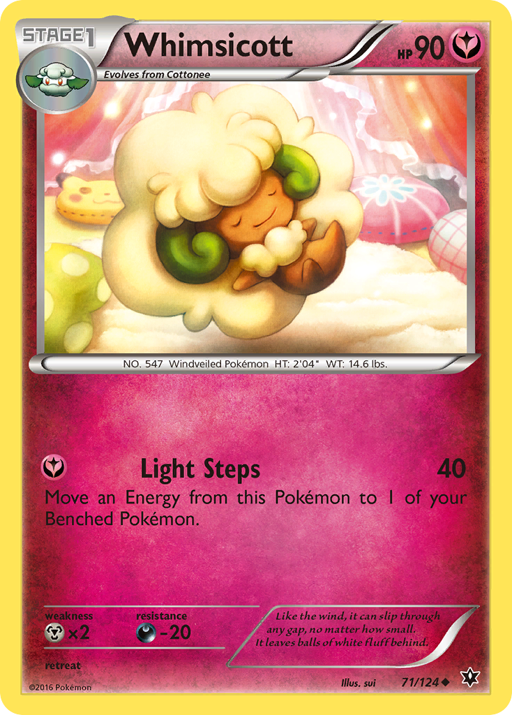 Whimsicott (71/124) [XY: Fates Collide] | Pegasus Games WI