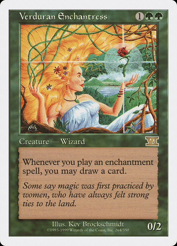 Verduran Enchantress [Classic Sixth Edition] | Pegasus Games WI