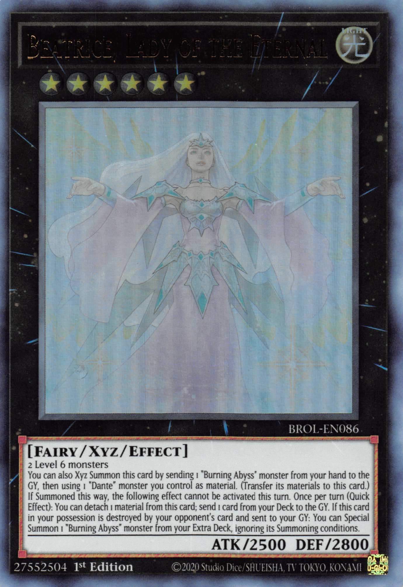 Beatrice, Lady of the Eternal [BROL-EN086] Ultra Rare | Pegasus Games WI