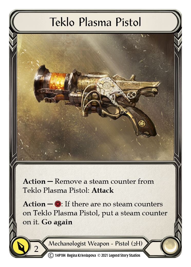 Teklo Plasma Pistol [1HP184] | Pegasus Games WI