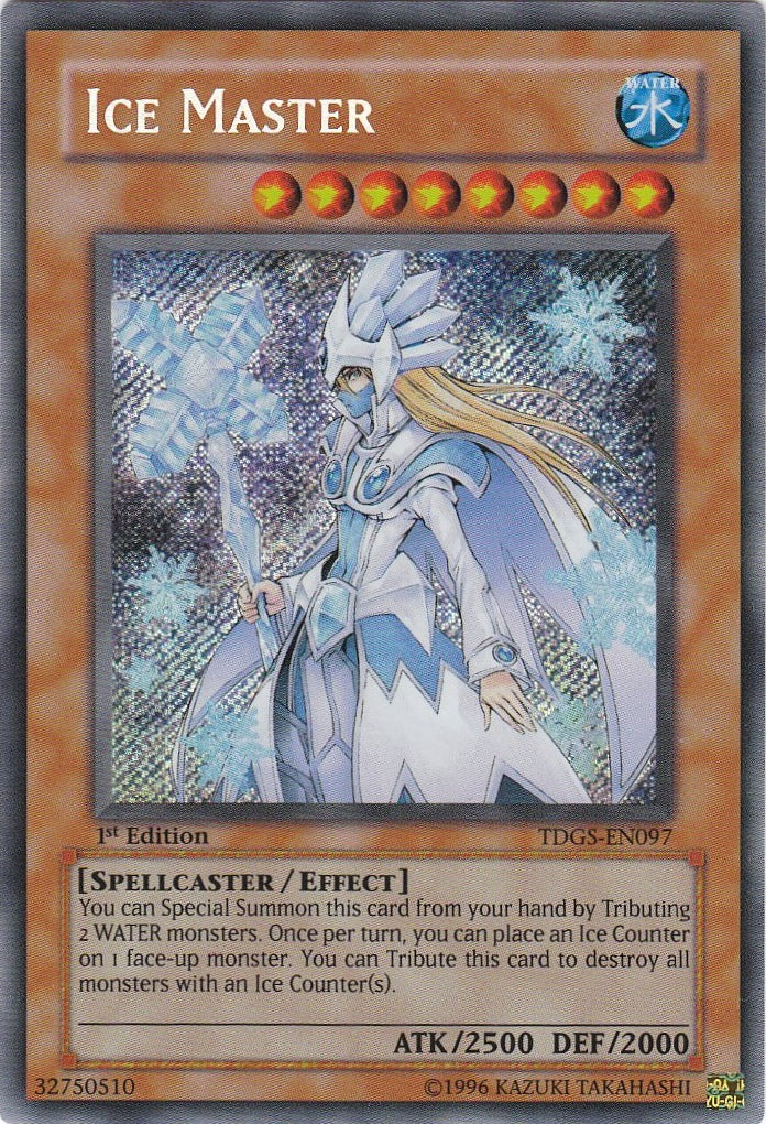 Ice Master [TDGS-EN097] Secret Rare | Pegasus Games WI