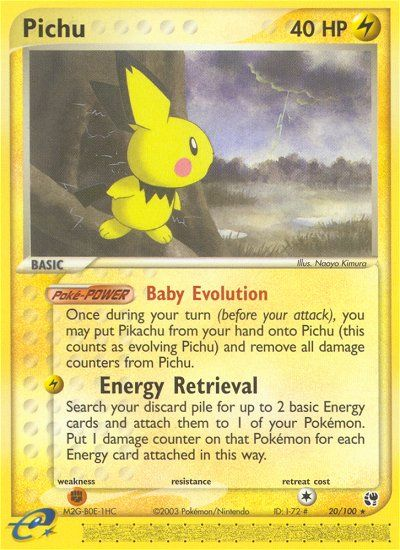 Pichu (20/100) [EX: Sandstorm] | Pegasus Games WI