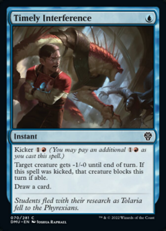 Timely Interference [Dominaria United] | Pegasus Games WI