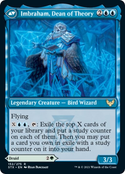 Kianne, Dean of Substance // Imbraham, Dean of Theory [Strixhaven: School of Mages Prerelease Promos] | Pegasus Games WI
