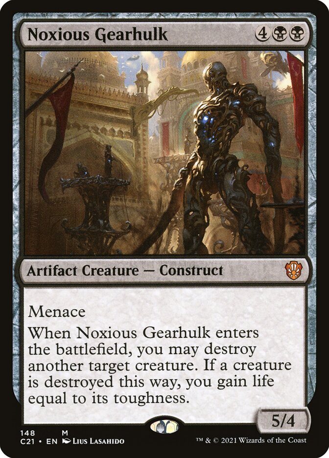 Noxious Gearhulk [Commander 2021] | Pegasus Games WI