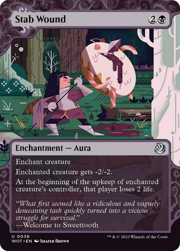 Stab Wound [Wilds of Eldraine: Enchanting Tales] | Pegasus Games WI