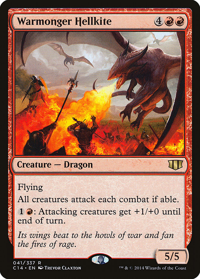 Warmonger Hellkite [Commander 2014] | Pegasus Games WI