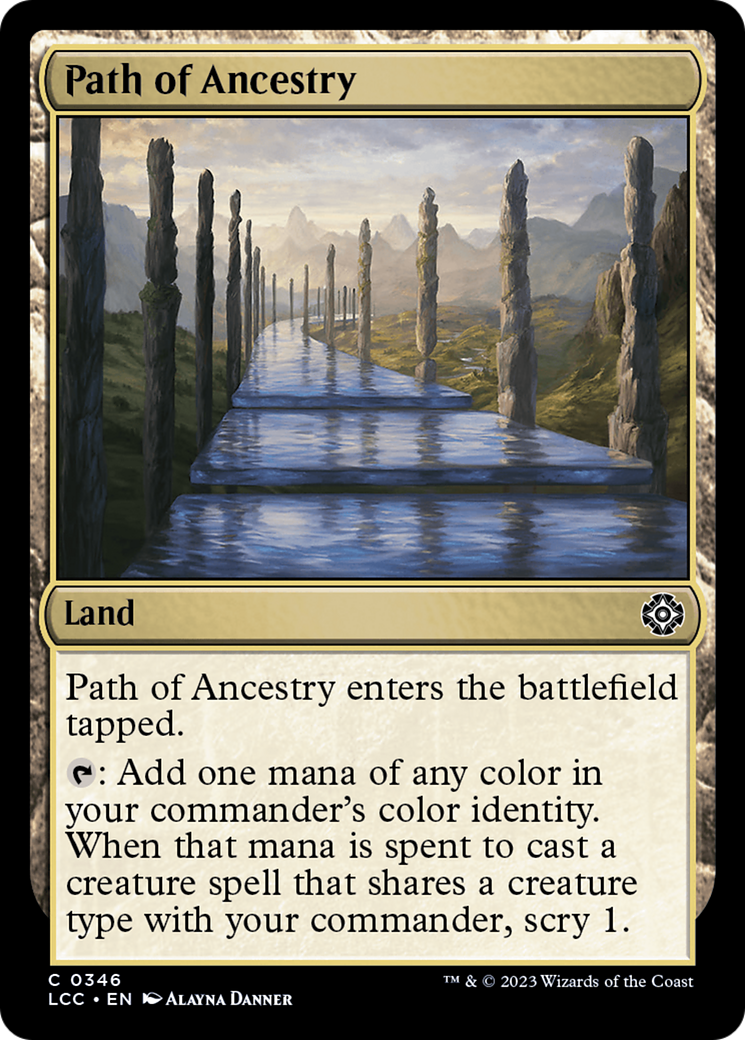 Path of Ancestry [The Lost Caverns of Ixalan Commander] | Pegasus Games WI