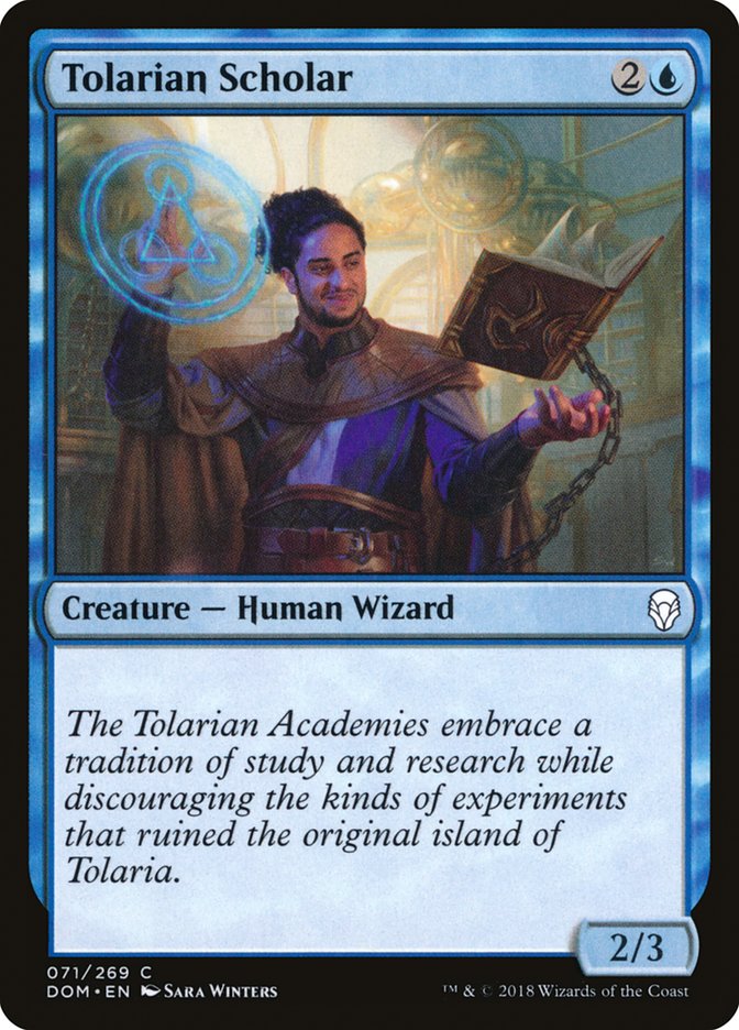 Tolarian Scholar [Dominaria] | Pegasus Games WI
