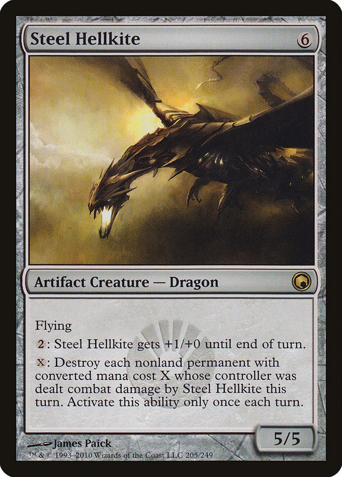 Steel Hellkite [Scars of Mirrodin] | Pegasus Games WI
