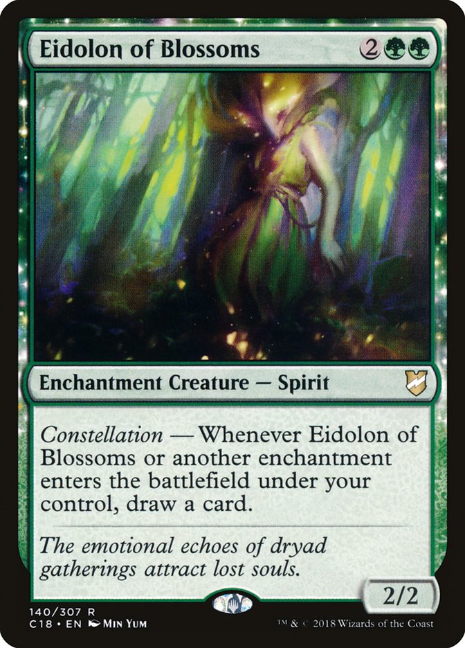 Eidolon of Blossoms [Commander 2018] | Pegasus Games WI