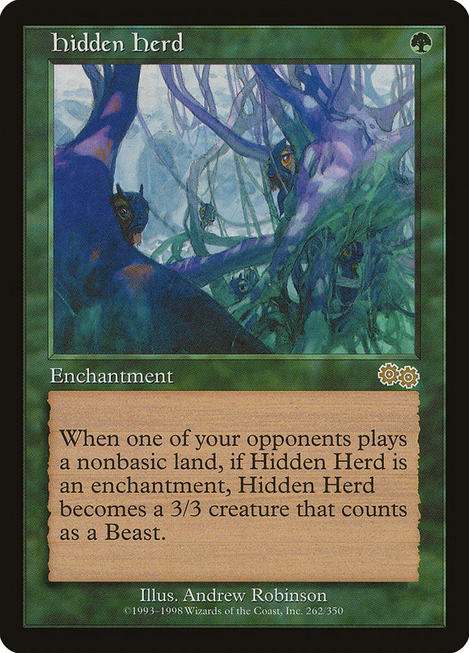 Hidden Herd [Urza's Saga] | Pegasus Games WI